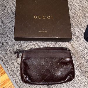 Authentic Gucci wristlet